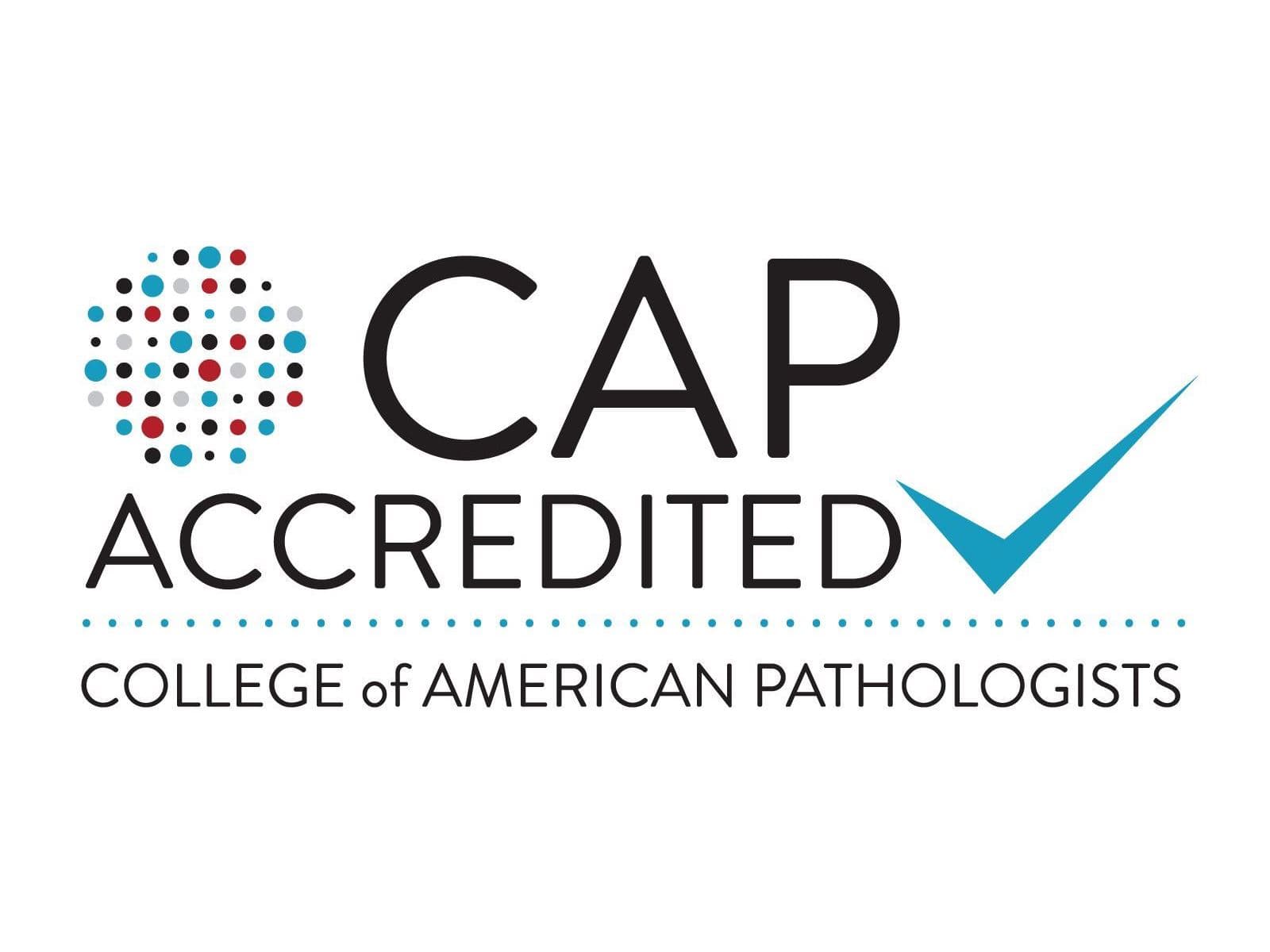 College of American Pathologists CAP Accredited – High Resolution